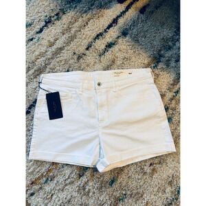 Rag & Bone Dylan Denim Mid Rise‎ Shorts, White, Size 31 Waist (10/12), NWT